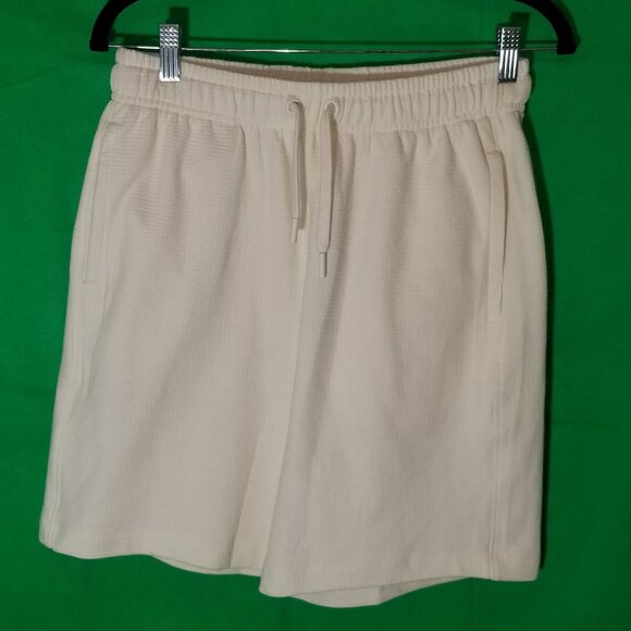 Hudson & Barrow Mens S Shorts Ivory Comfy Knitwear Collection Cotton NWT - Picture 1 of 5